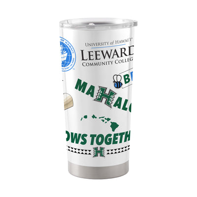 Hawaii - Leeward 20oz Native Stainless Tumbler - Logo Brands