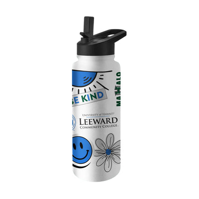 Hawaii - Leeward 34oz Native Quencher Bottle - Logo Brands