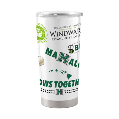 Hawaii - Windward 20oz Native Stainless Tumbler - Logo Brands