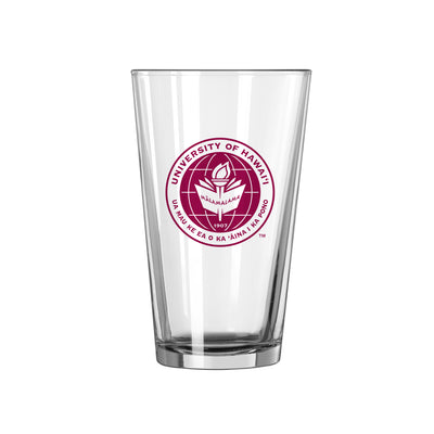 Hawaii Community Colleges 16oz Gameday Pint Glass - Logo Brands