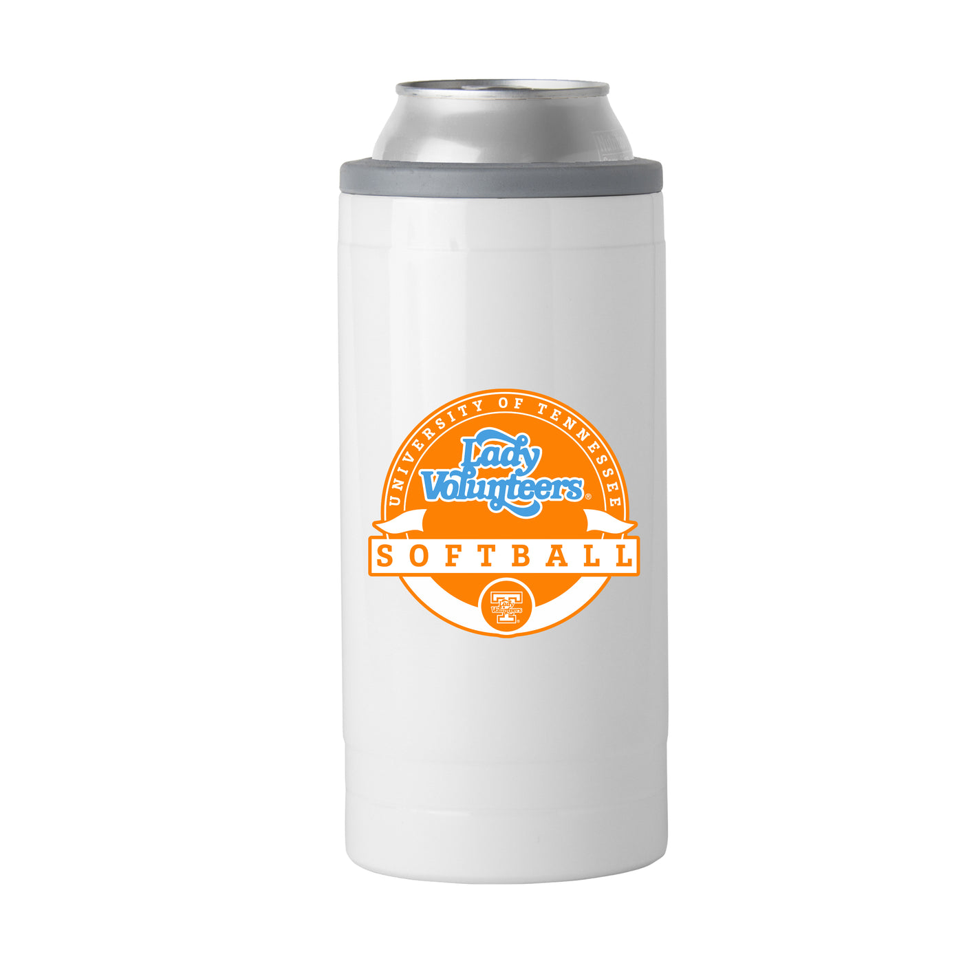 Tennessee Lady Vols Softball 12oz Slim Can Coolie