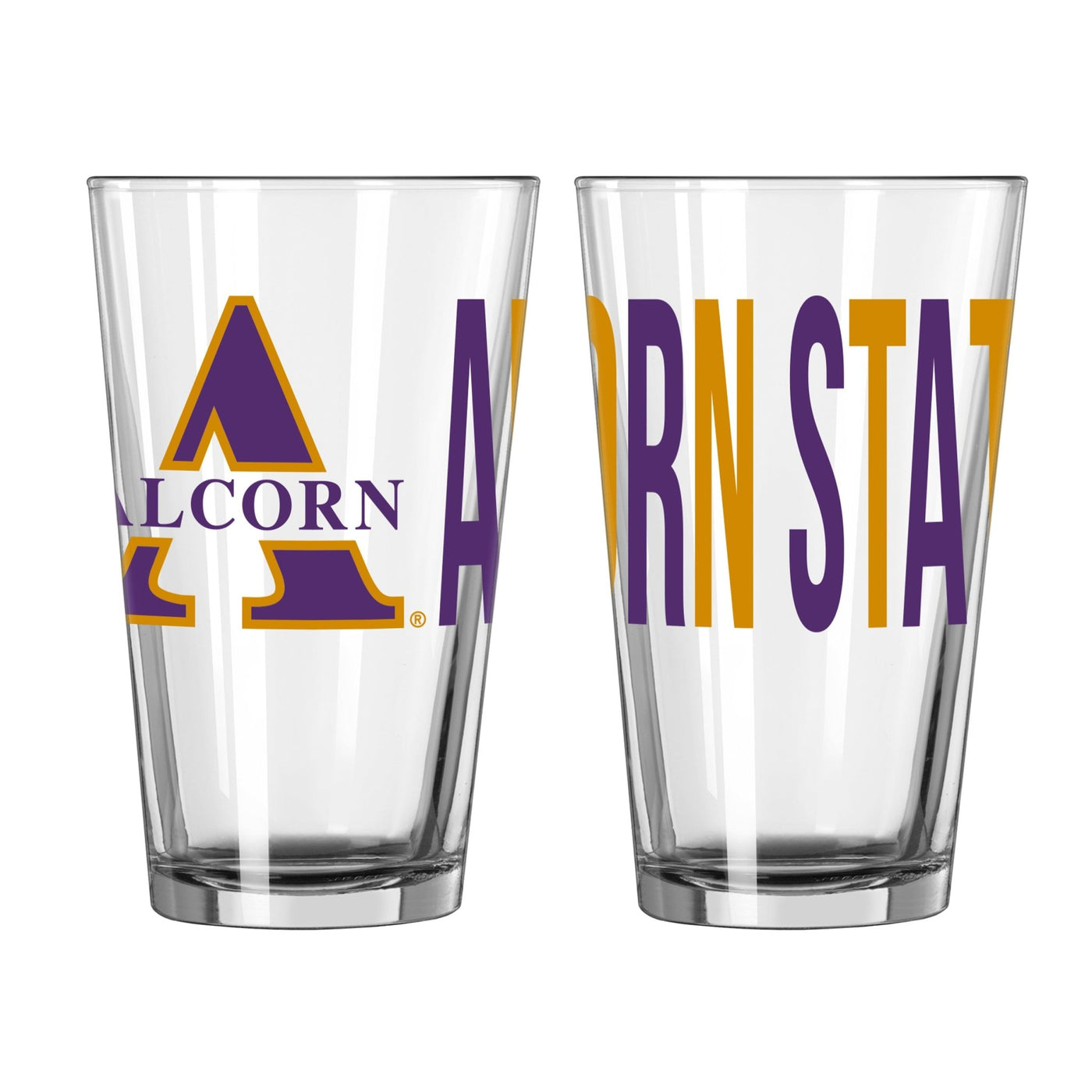 Alcorn State 16oz Overtime Pint Glass - Logo Brands