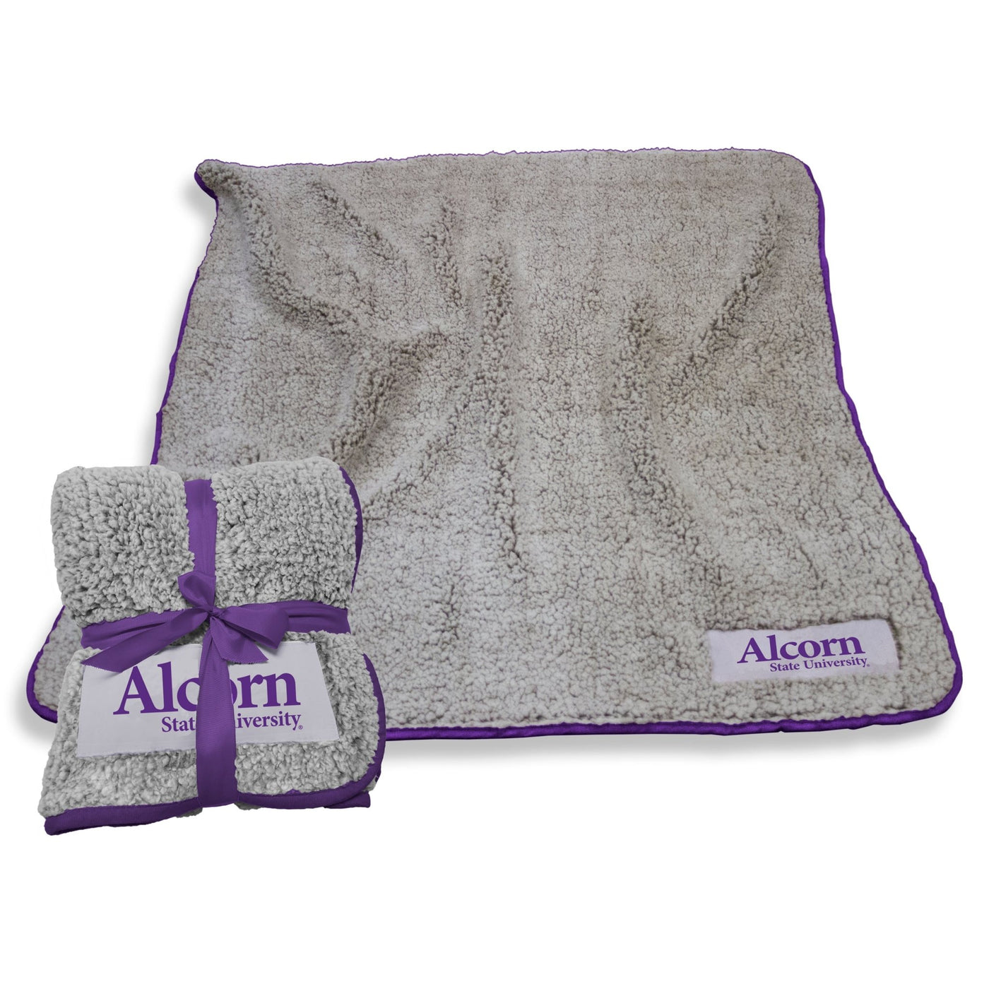 Alcorn State University Purple Frosty Fleece Domestic f/ Primary Wdmk - Logo Brands