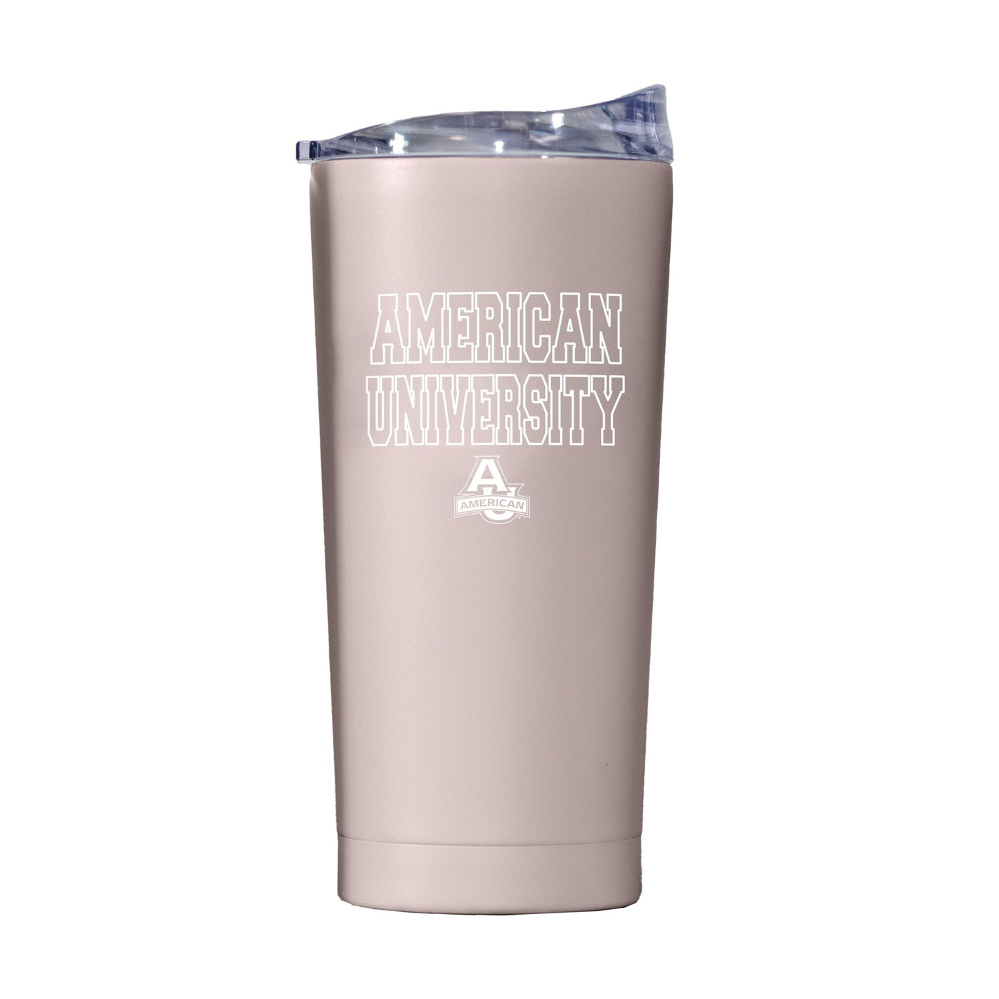 American University 20oz Dusk Stencil Powder Coat Tumbler - Logo Brands