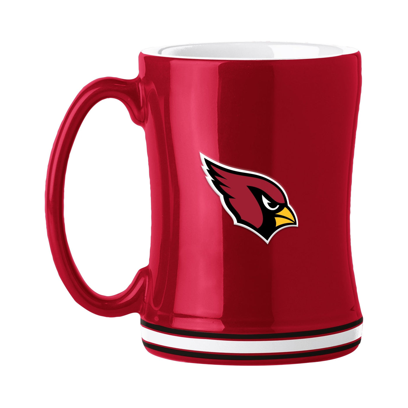 Arizona Cardinals 14oz Relief Mug - Logo Brands