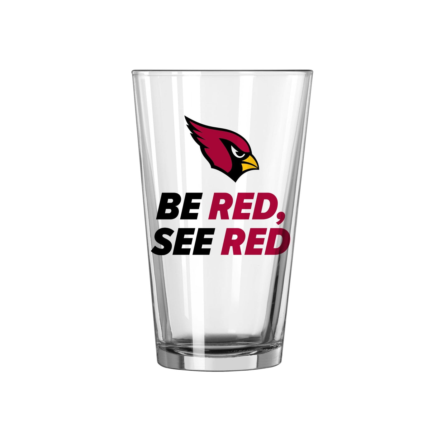 Arizona Cardinals 16oz Slogan Pint Glass - Logo Brands