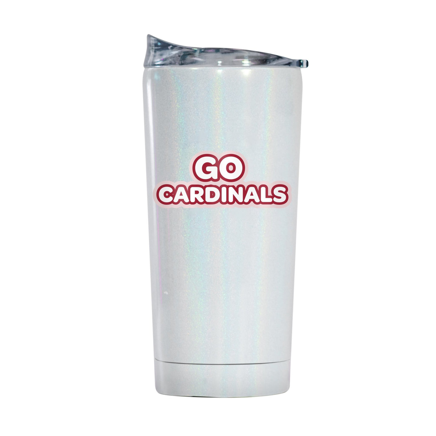 Arizona Cardinals 20oz Bubble Iridescent Tumbler - Logo Brands