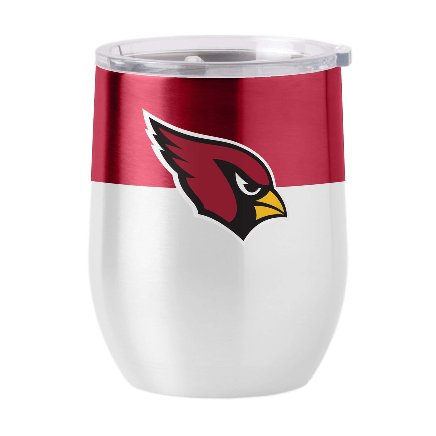 Arizona Cardinals Colorblock 16oz Stainless Curved Beverage - Logo Brands