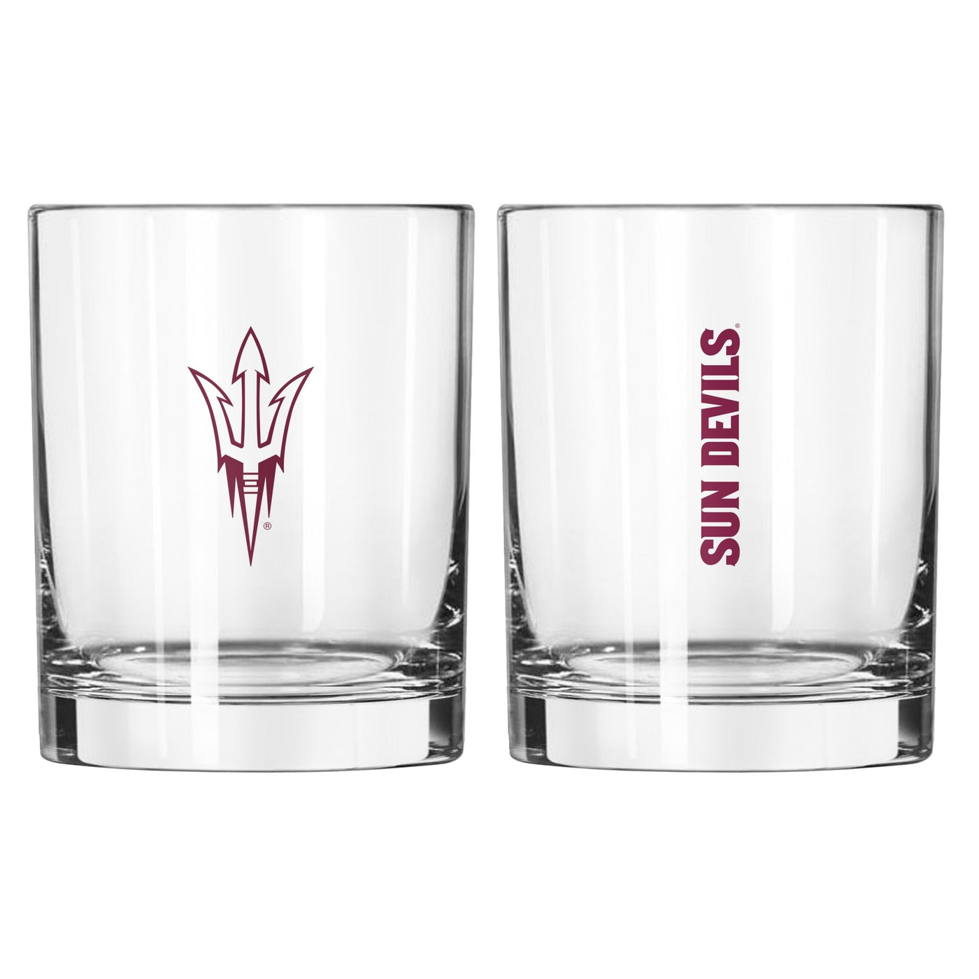 Arizona State 14oz Gameday Rocks Glass - Logo Brands
