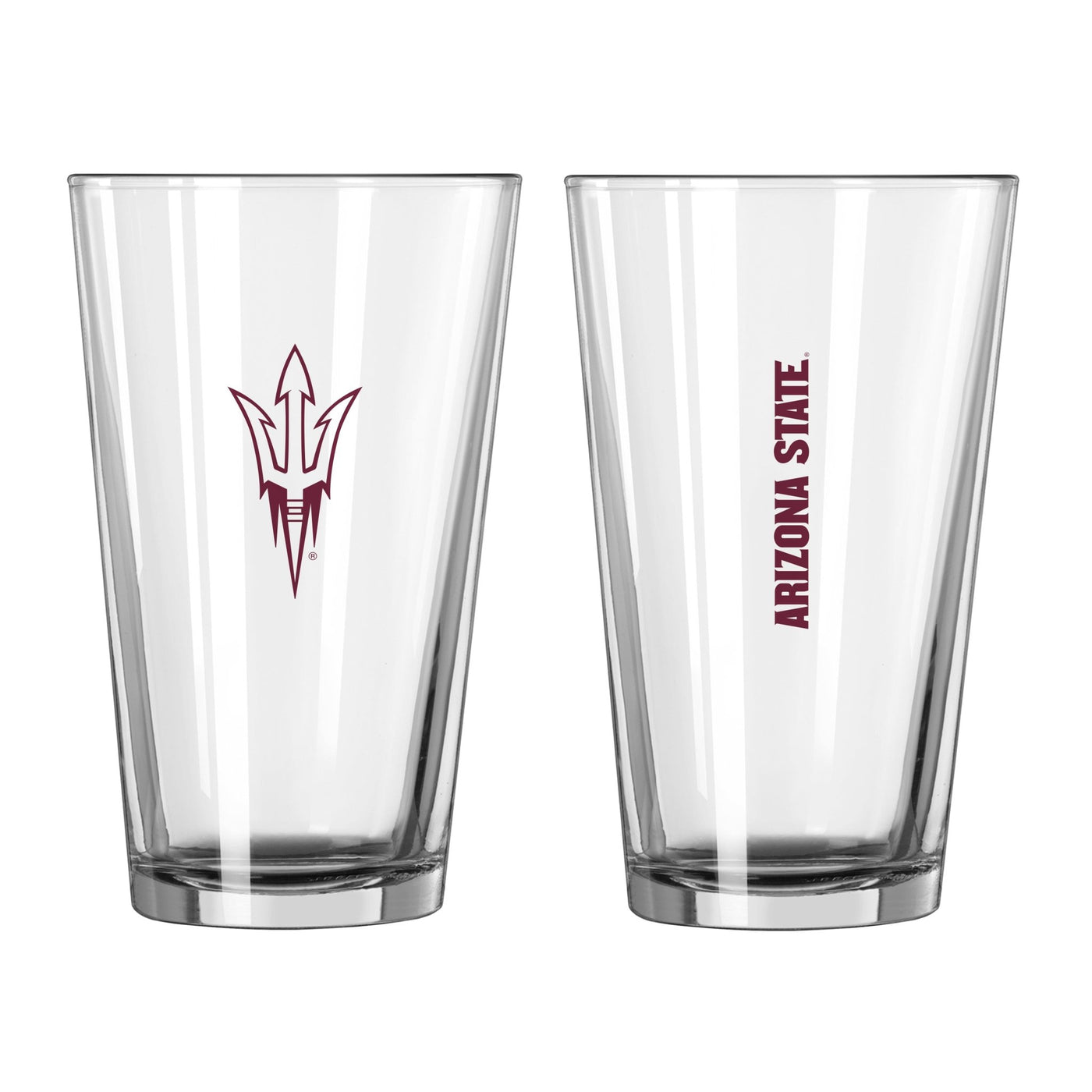 Arizona State 16oz Gameday Pint Glass - Logo Brands