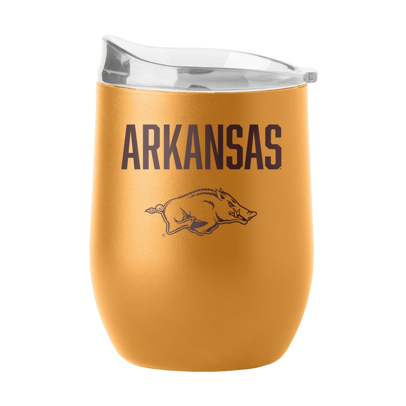 Arkansas 16oz Huddle Powder Coat Curved Beverage - Logo Brands
