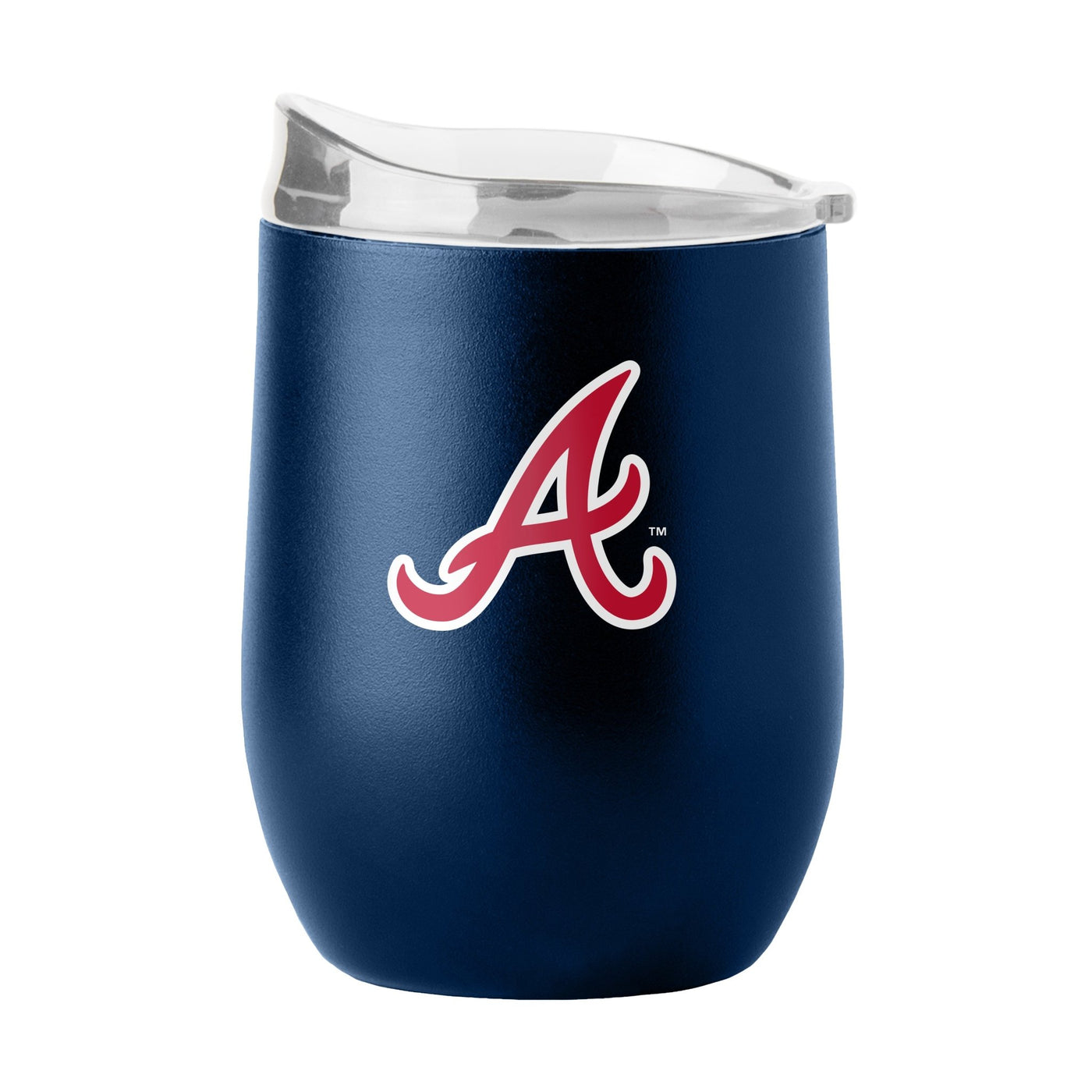 Atlanta Braves 16oz Flipside Powder Coat Curved Beverage - Logo Brands
