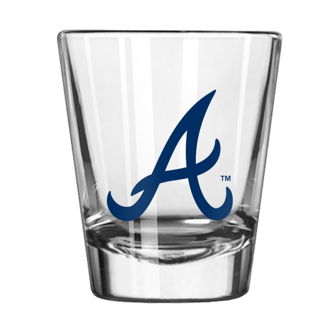 Atlanta Braves 2oz Gameday Shot Glass - Logo Brands