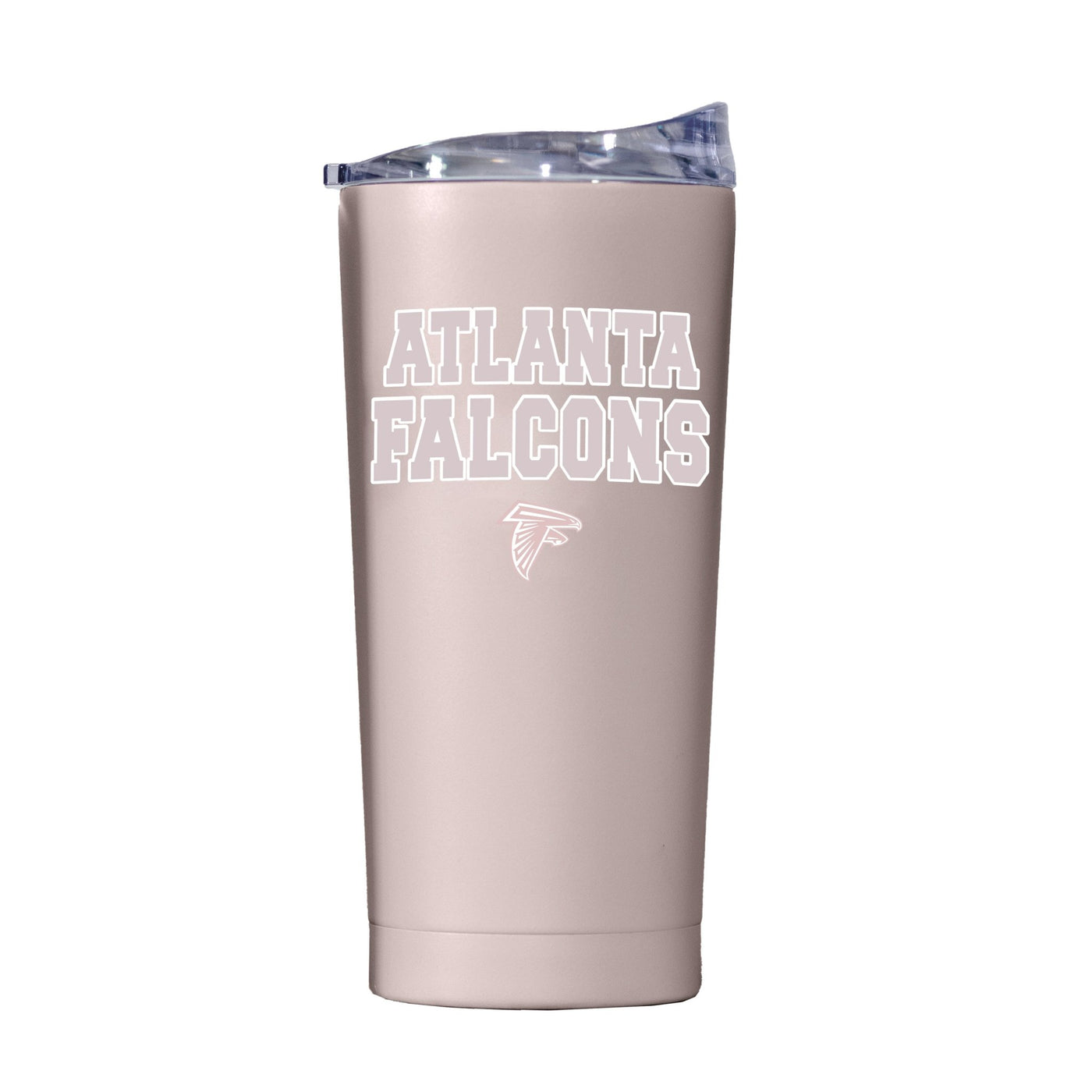 Atlanta Falcons 20oz Stencil Powder Coat Tumbler - Logo Brands