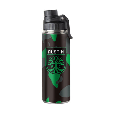 Austin FC 21oz Camo Twist Top Water Bottle - Logo Brands