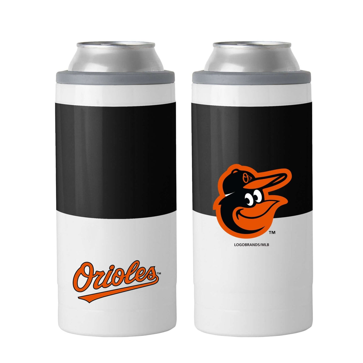 Baltimore Orioles 12oz Colorblock Slim Can Coolie - Logo Brands