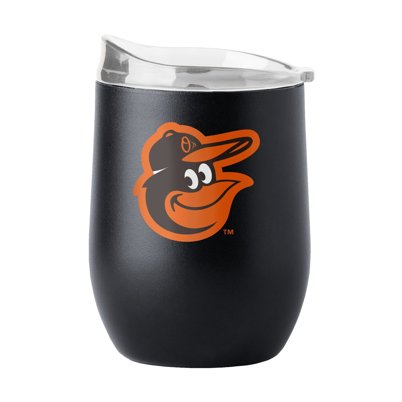 Baltimore Orioles 16oz Flipside Powder Coat Curved Beverage - Logo Brands