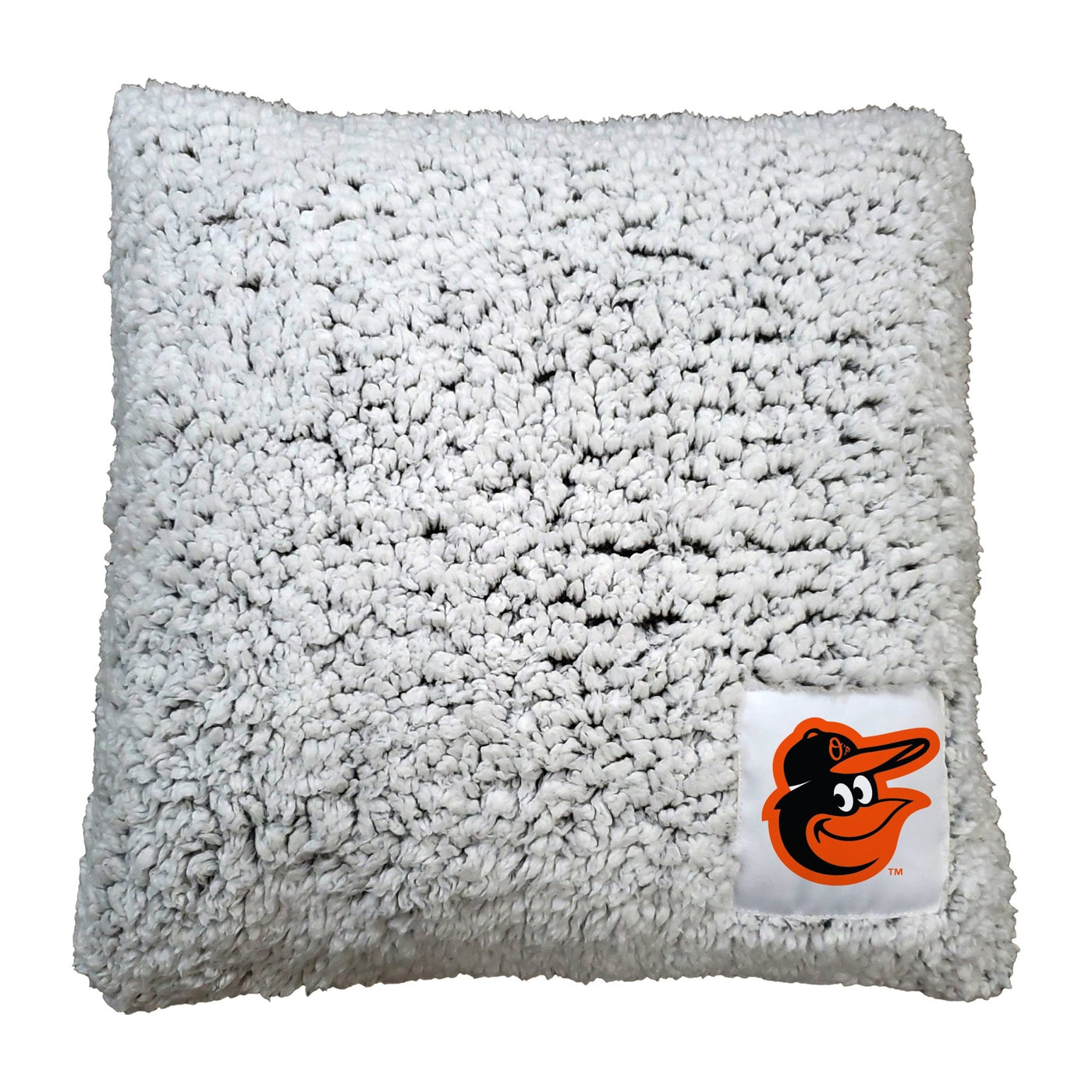 Baltimore Orioles Frosty Throw Pillow - Logo Brands