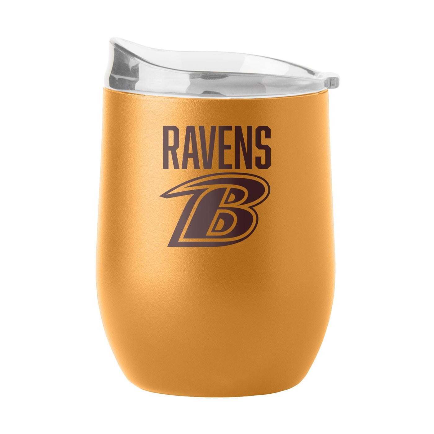 Baltimore Ravens 16oz Huddle Powder Coat Curved Beverage - Logo Brands