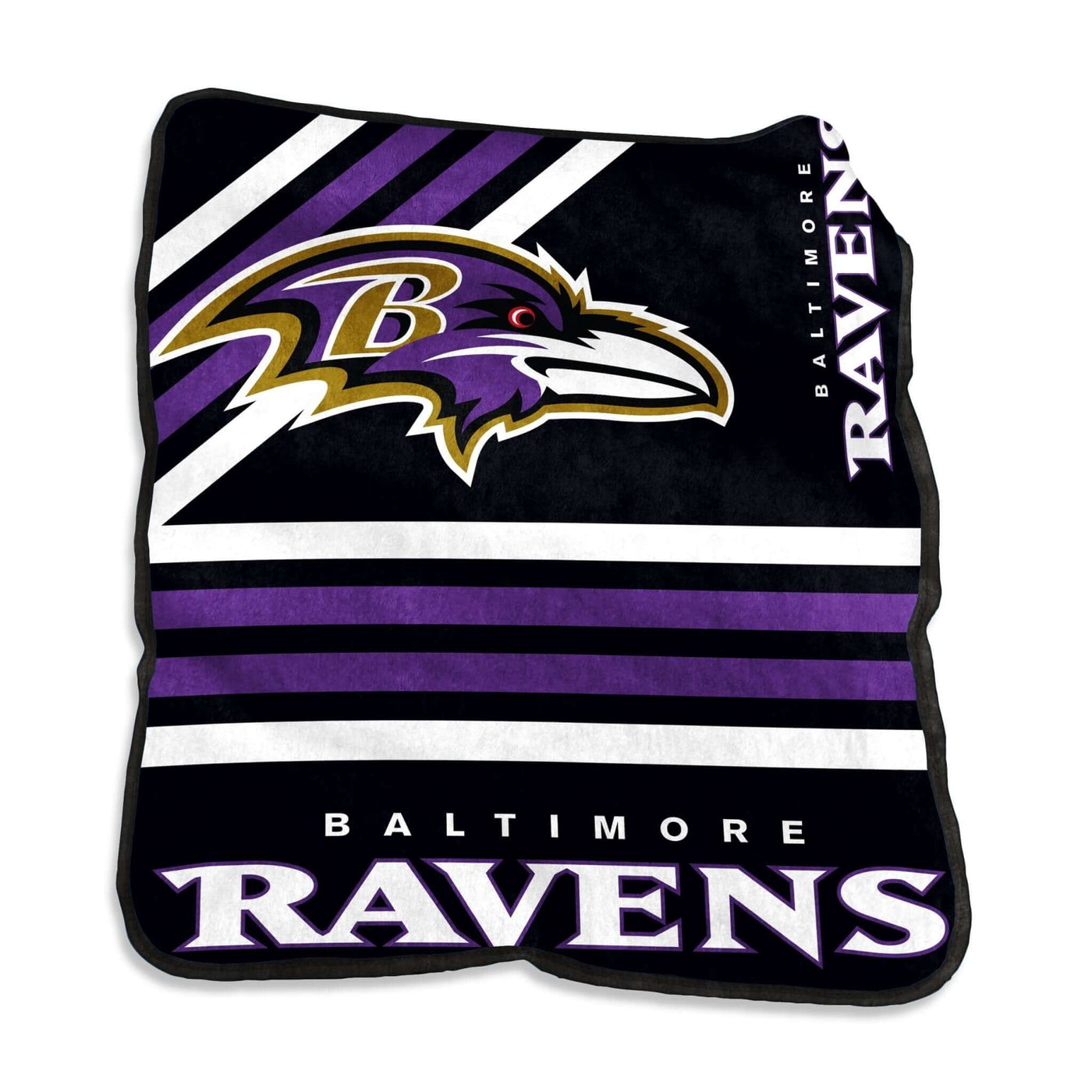 Baltimore Ravens Raschel Throw - Logo Brands