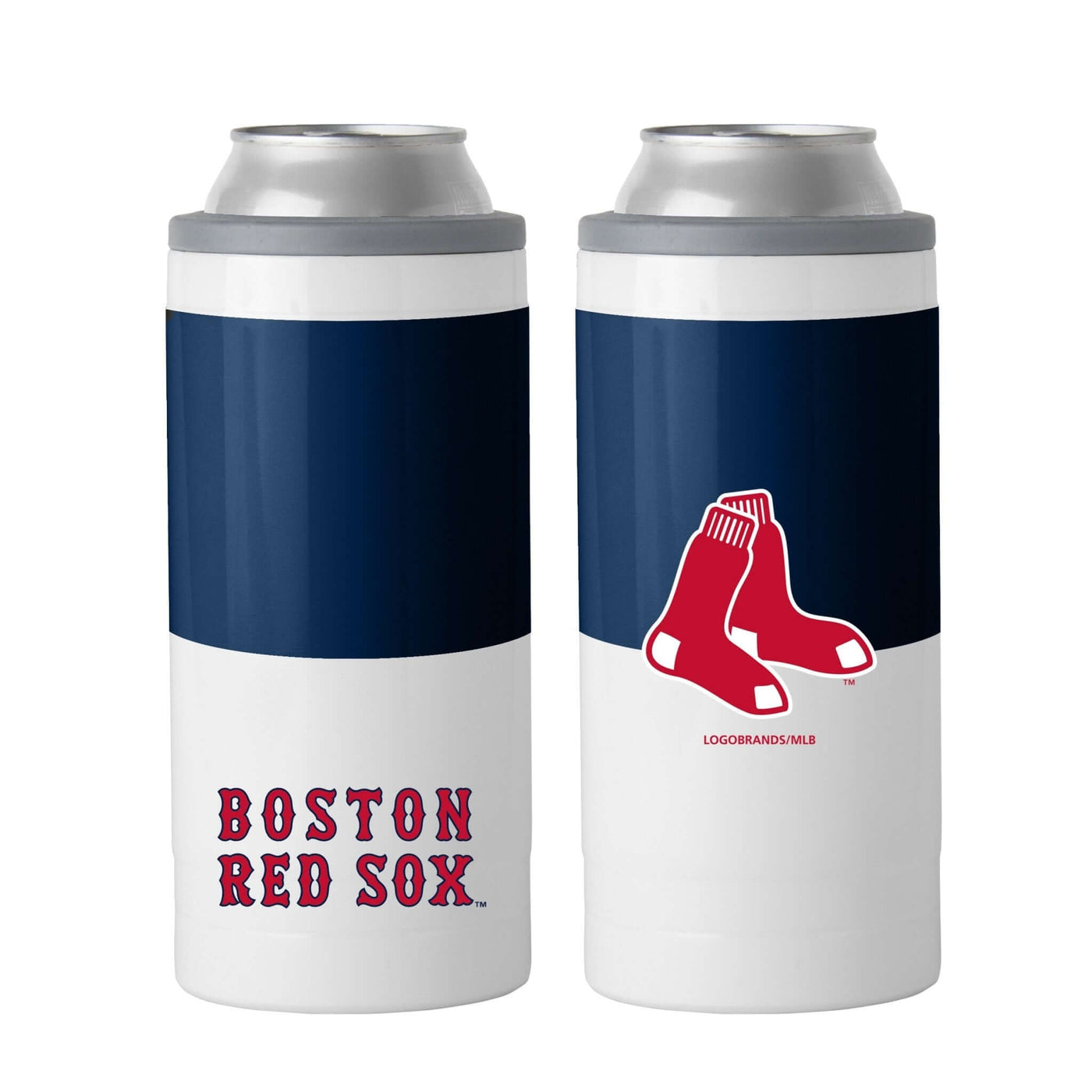Boston Red Sox 12oz Colorblock Slim Can Coolie - Logo Brands