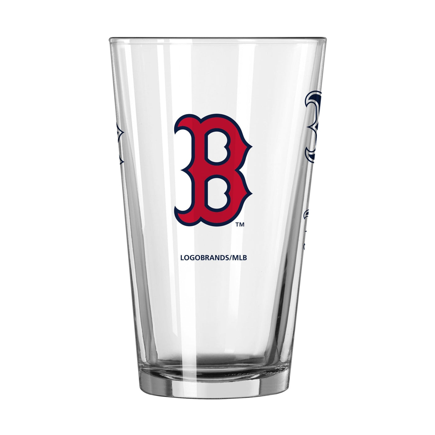Boston Red Sox 16oz Scatter Pint Glass - Logo Brands