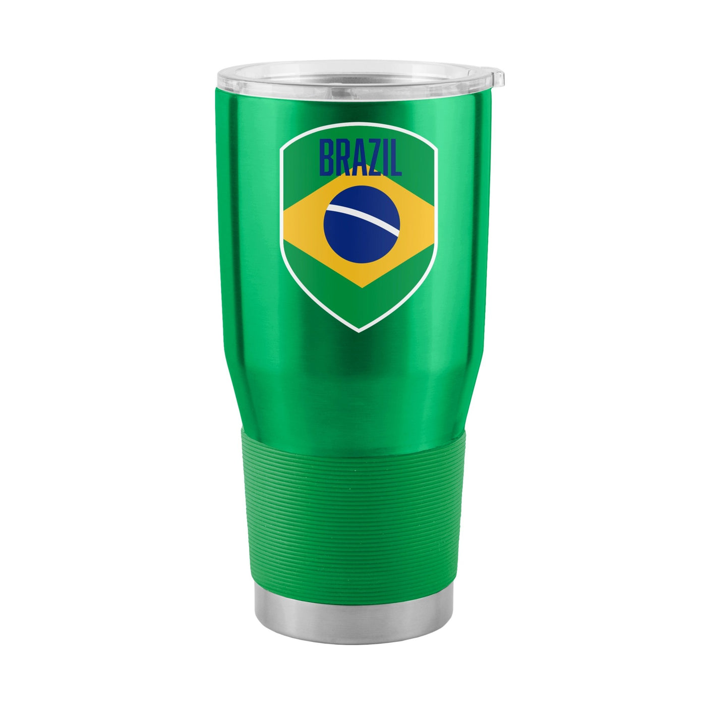 Brazil 30oz Gameday Stainless Tumbler - Logo Brands