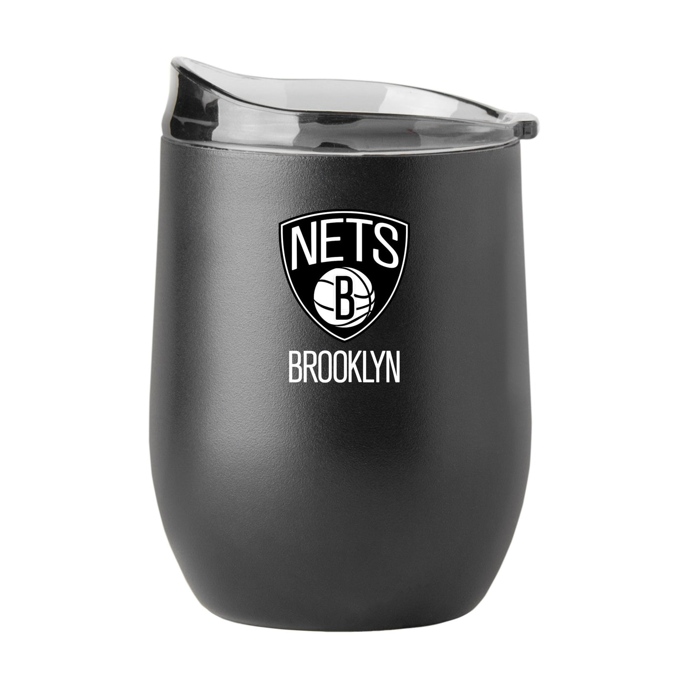 Brooklyn Nets 16oz Swagger Powder Coat Curved Bev - Logo Brands