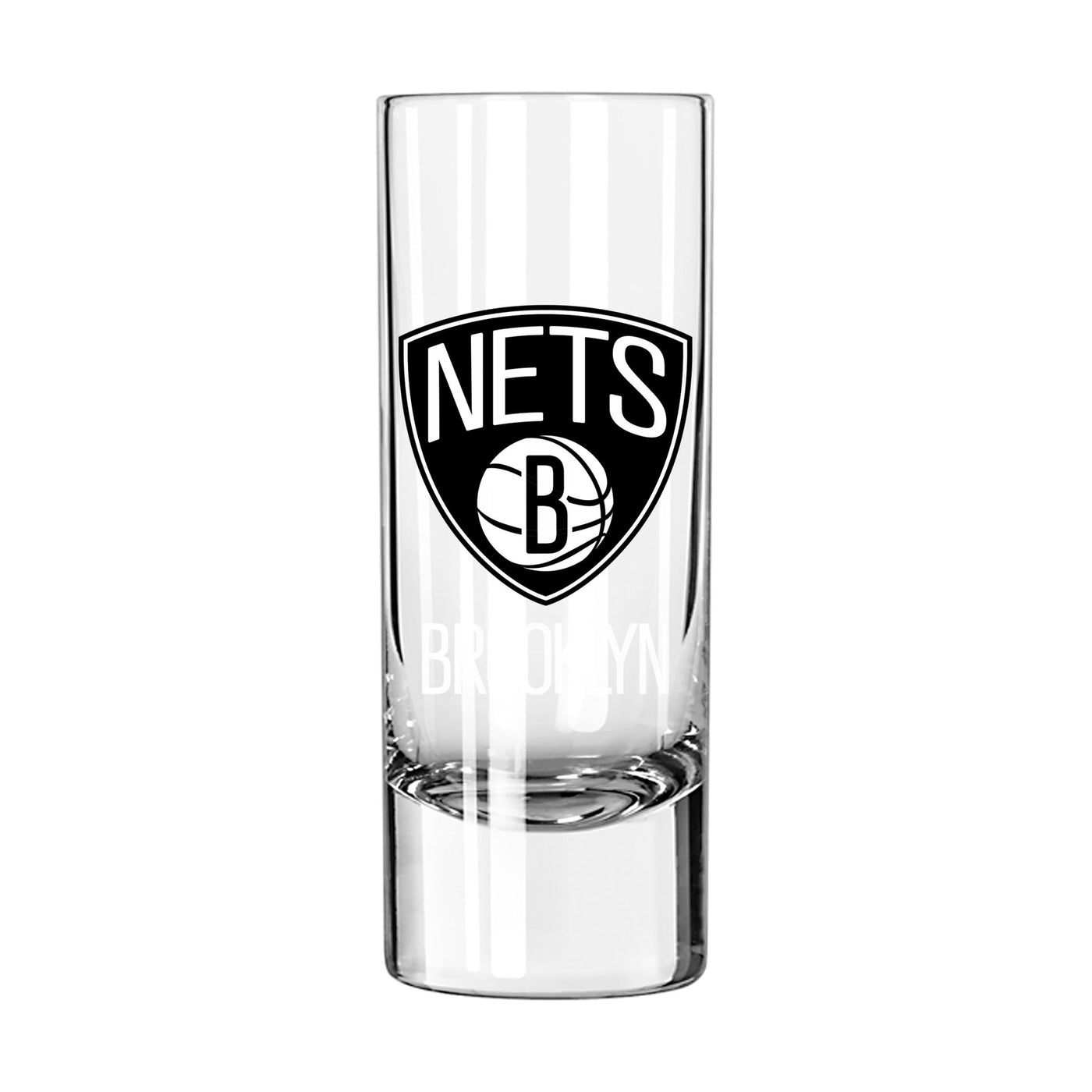 Brooklyn Nets 2.5oz Swagger Shooter Glass - Logo Brands