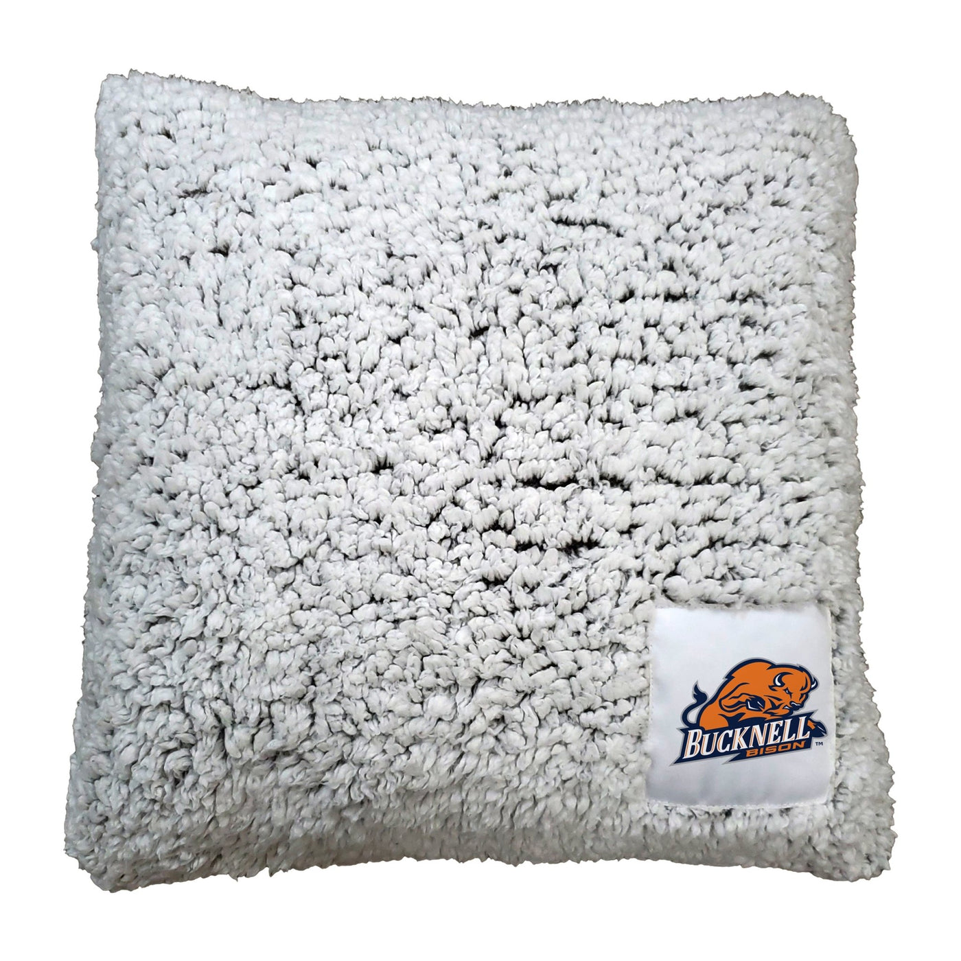 Bucknell Frosty Throw Pillow - Logo Brands