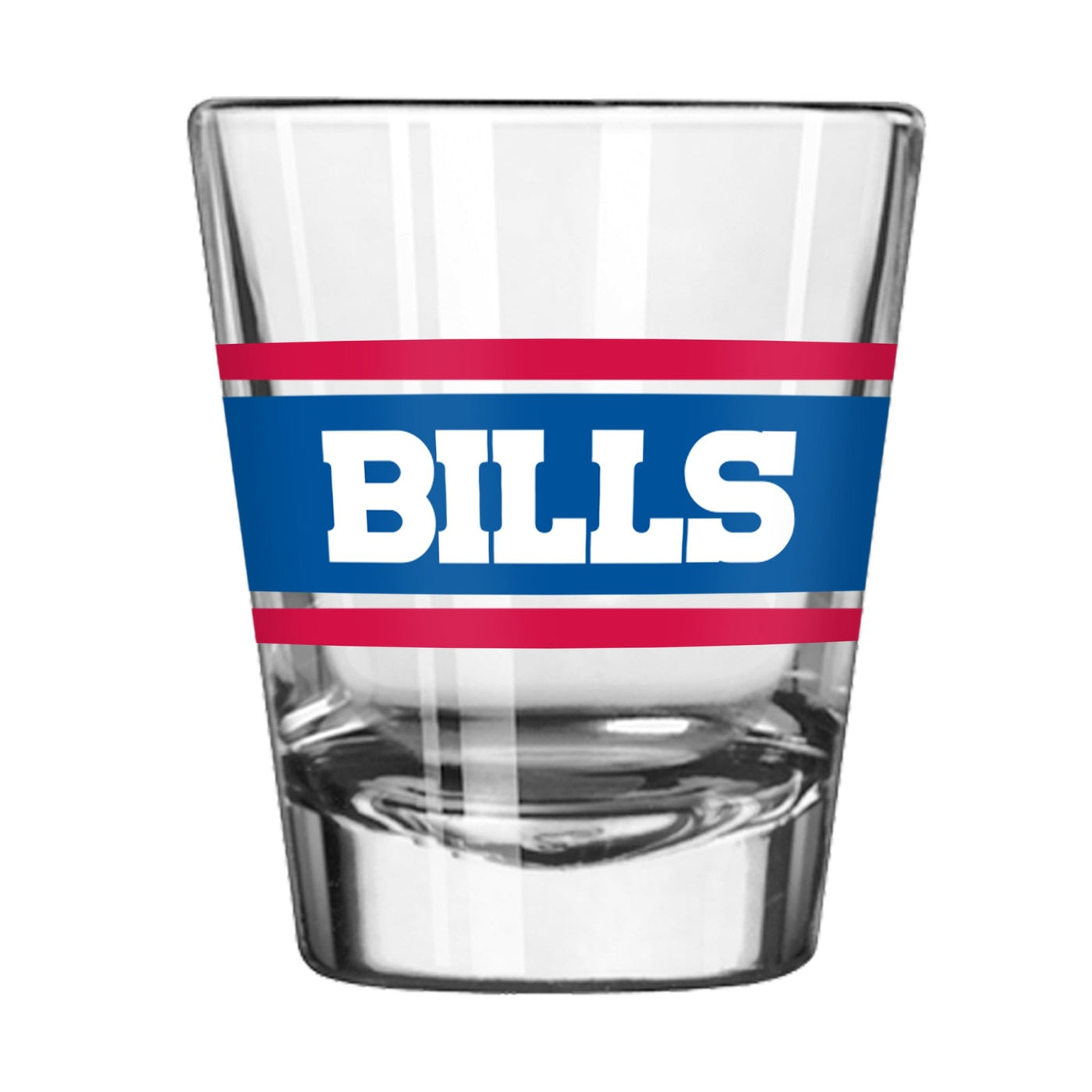 Buffalo Bills 2oz Stripe Shot Glass - Logo Brands