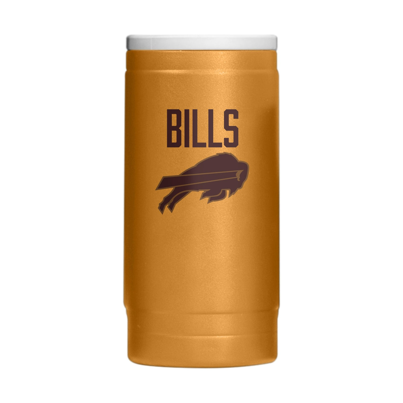 Buffalo Bills Huddle Powder Coat Slim Can Coolie - Logo Brands