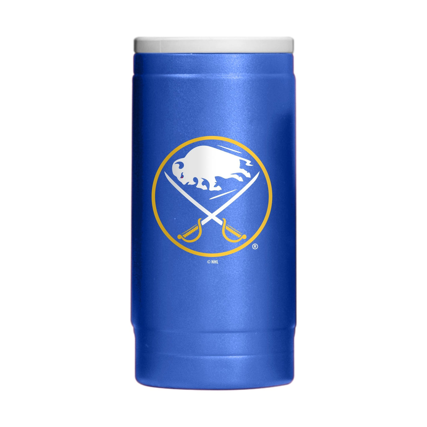Buffalo Sabres 12oz Flipside Powdercoat SlimCan Coolie - Logo Brands