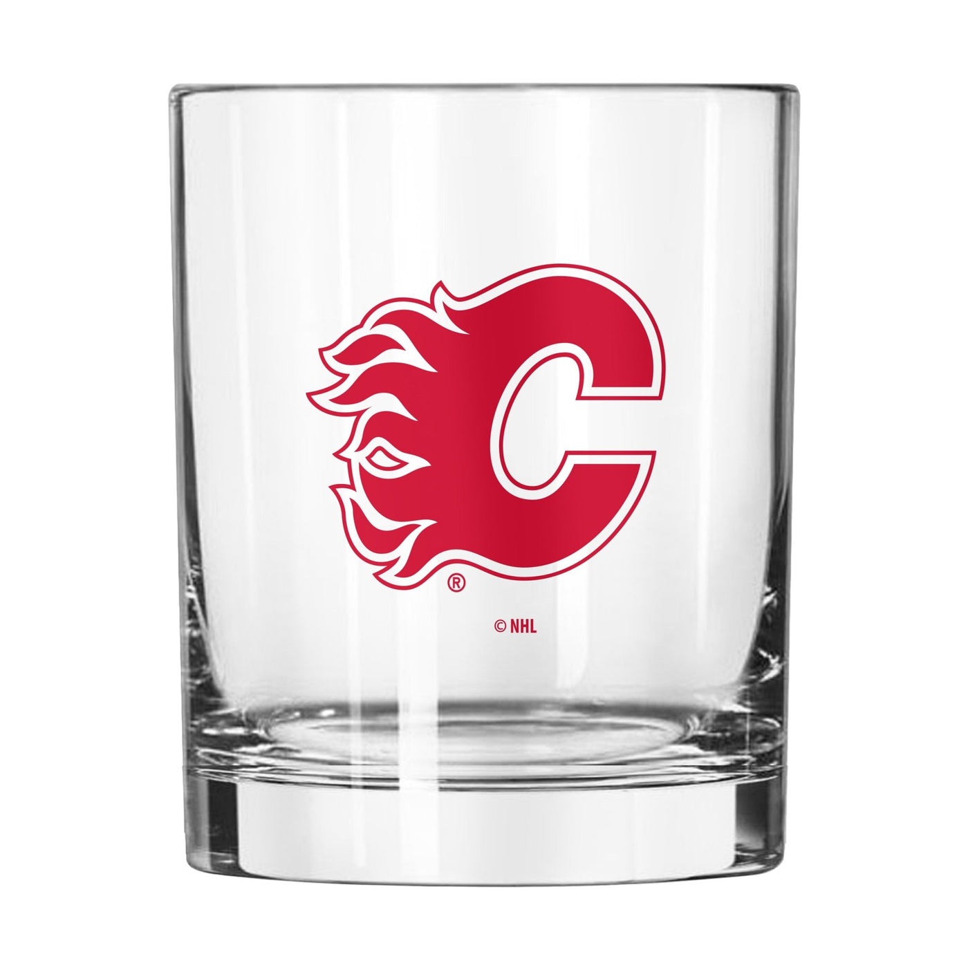 Calgary Flames 14oz Gameday Rocks Glass - Logo Brands