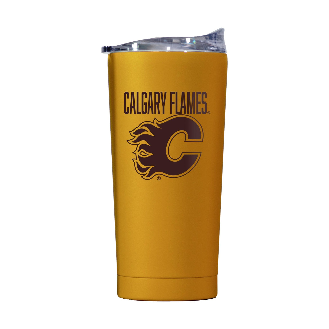 Calgary Flames 20oz Huddle Powder Coat Tumbler - Logo Brands