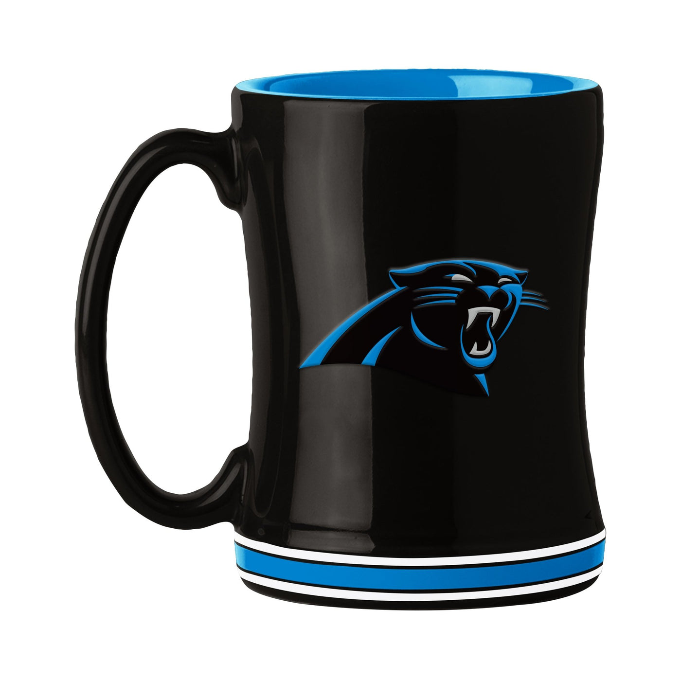 Carolina Panthers 14oz Relief Mug - Logo Brands