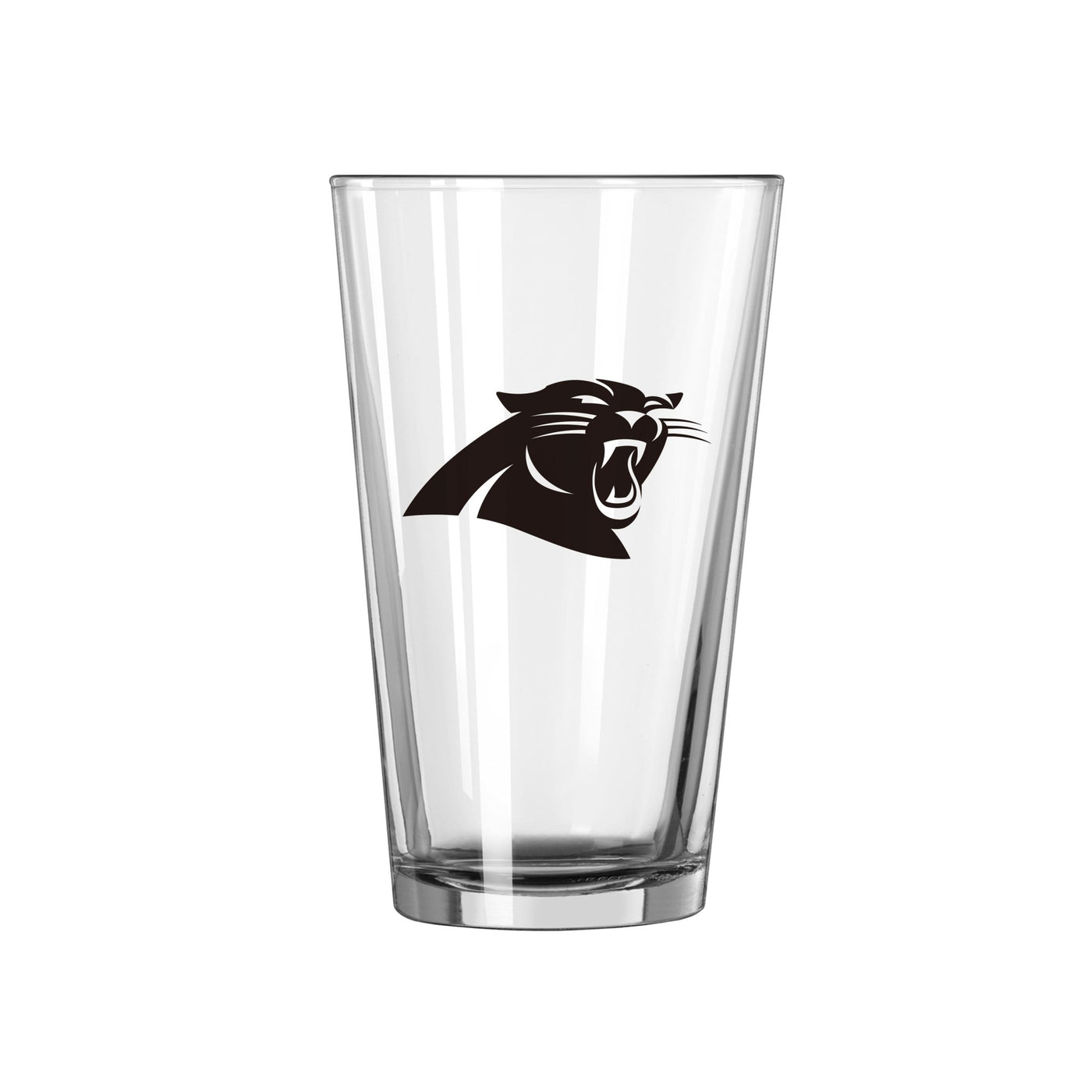 Carolina Panthers Black 16oz Gameday Pint Glass - Logo Brands