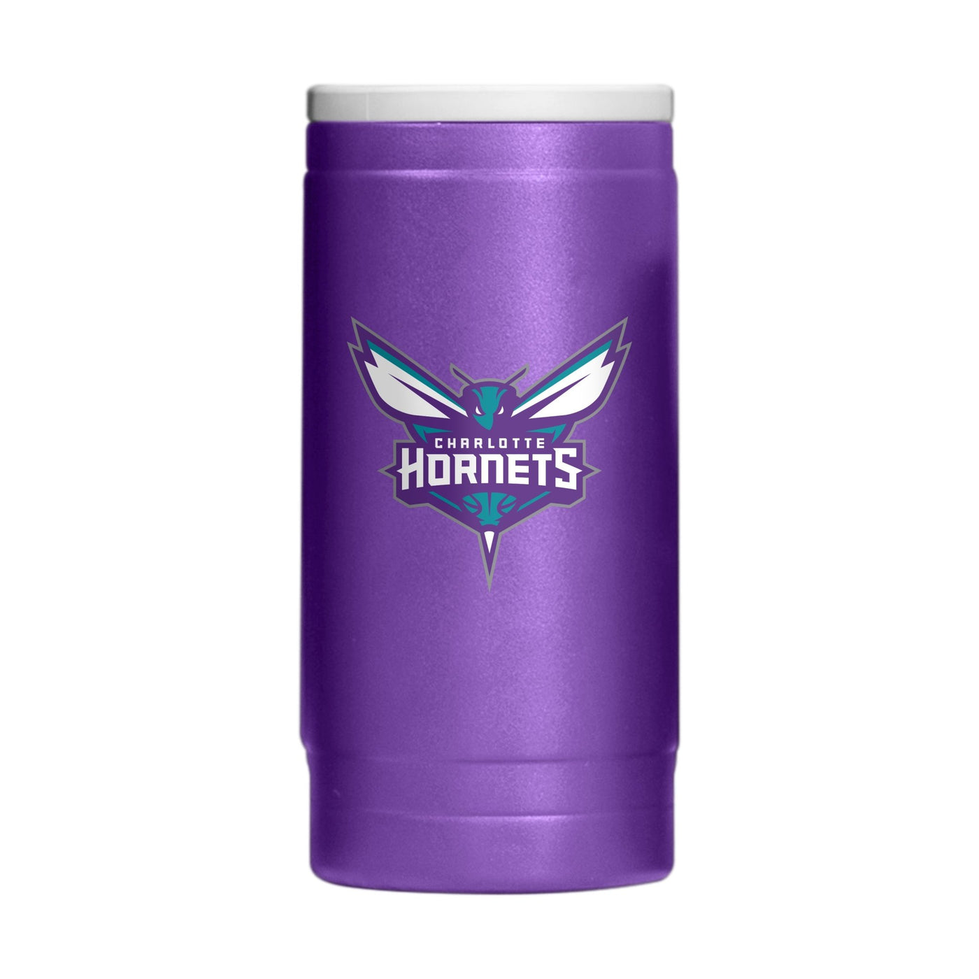Charlotte Hornets 12oz Flipside Powdercoat SlimCan Coolie - Logo Brands