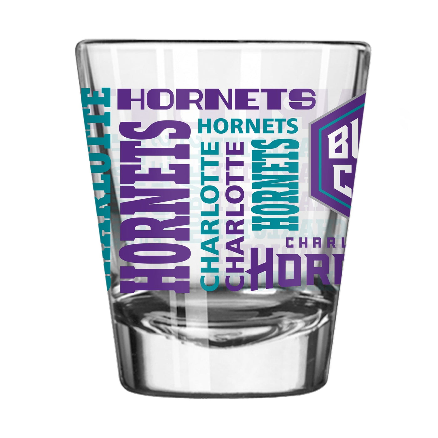 Charlotte Hornets 2oz Spirit Shot Glass - Logo Brands