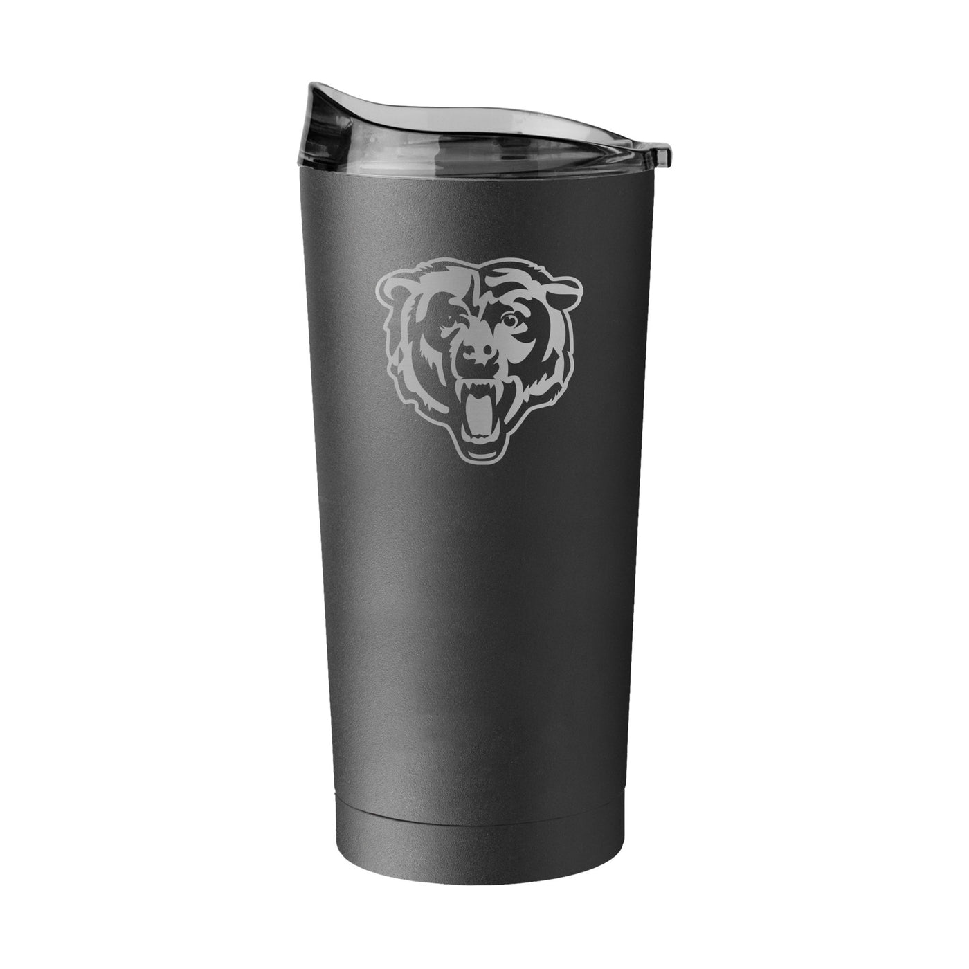 Chicago Bears 20oz Black Powder Coat Tumbler - Logo Brands