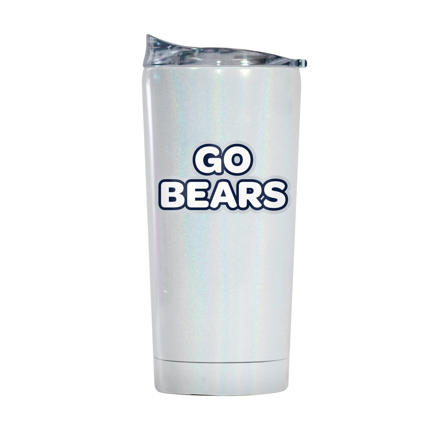 Chicago Bears 20oz Bubble Iridescent Tumbler - Logo Brands