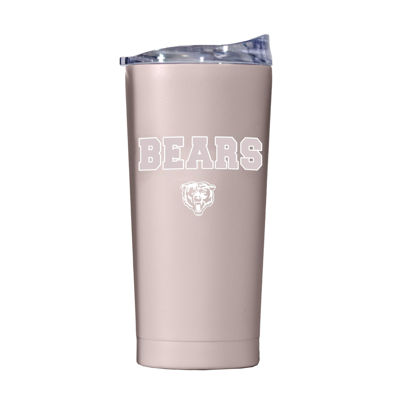 Chicago Bears 20oz Stencil Powder Coat Tumbler - Logo Brands