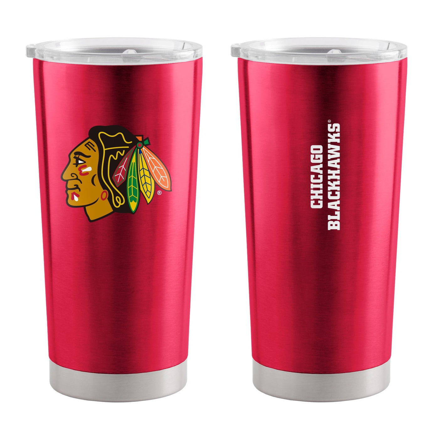 Chicago Blackhawks 20oz Gameday Stainless Steel Tumbler - Logo Brands