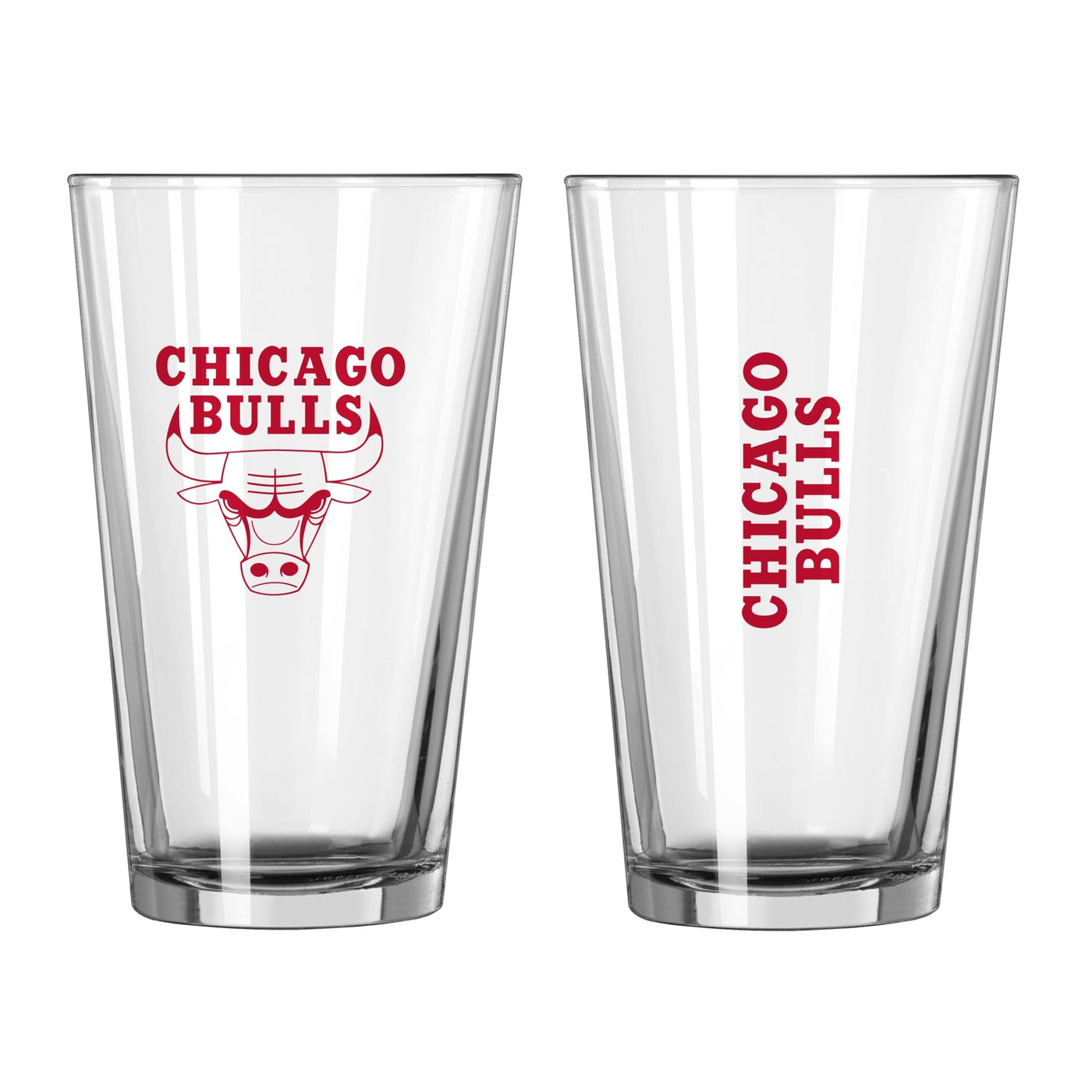 Chicago Bulls 16oz Gameday Pint Glass - Logo Brands