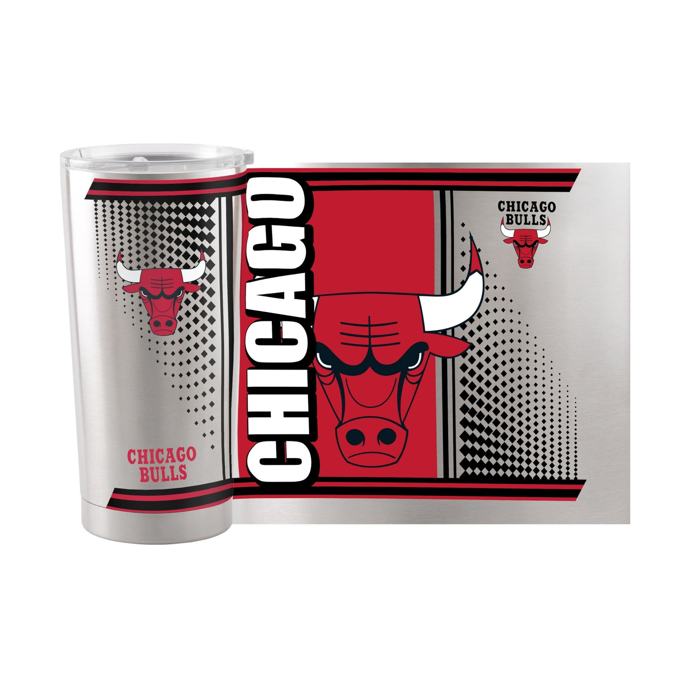 Chicago Bulls Hero 20oz Stainless Tumbler - Logo Brands