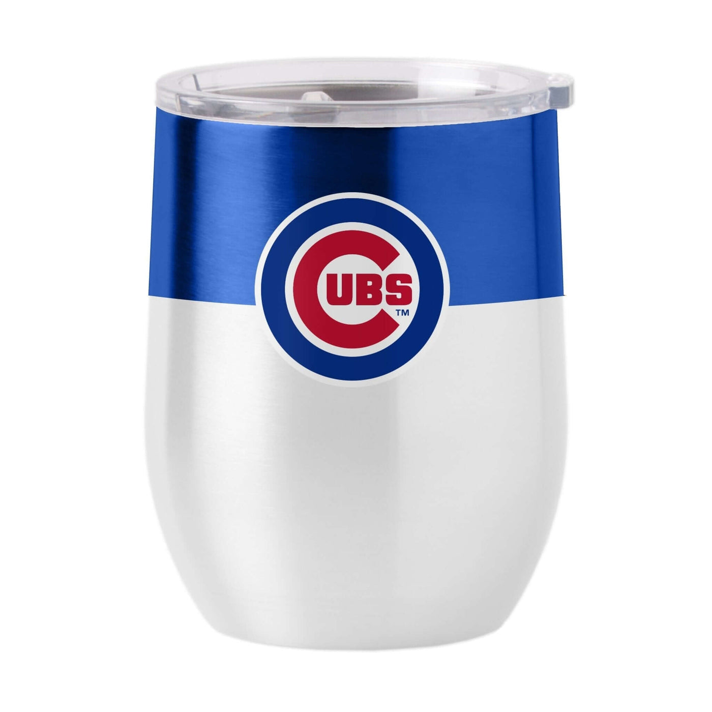Chicago Cubs 16oz Colorblock Stainless Curved Beverage - Logo Brands