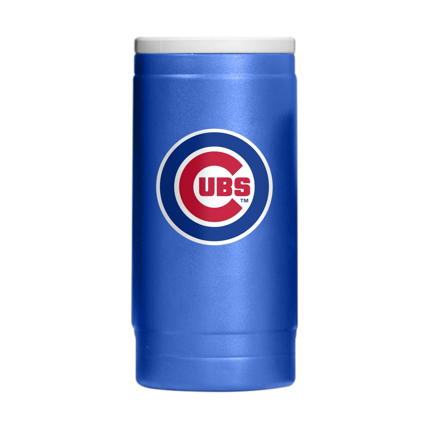 Chicago Cubs Flipside Powder Coat Slim Can Coolie - Logo Brands