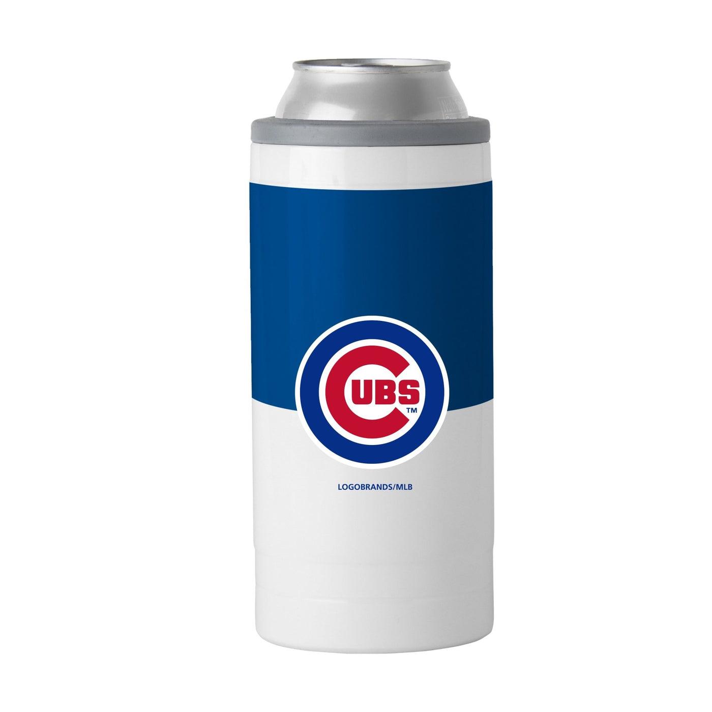 Chicago Cubs Slim Colorblock Can Coolie - Logo Brands