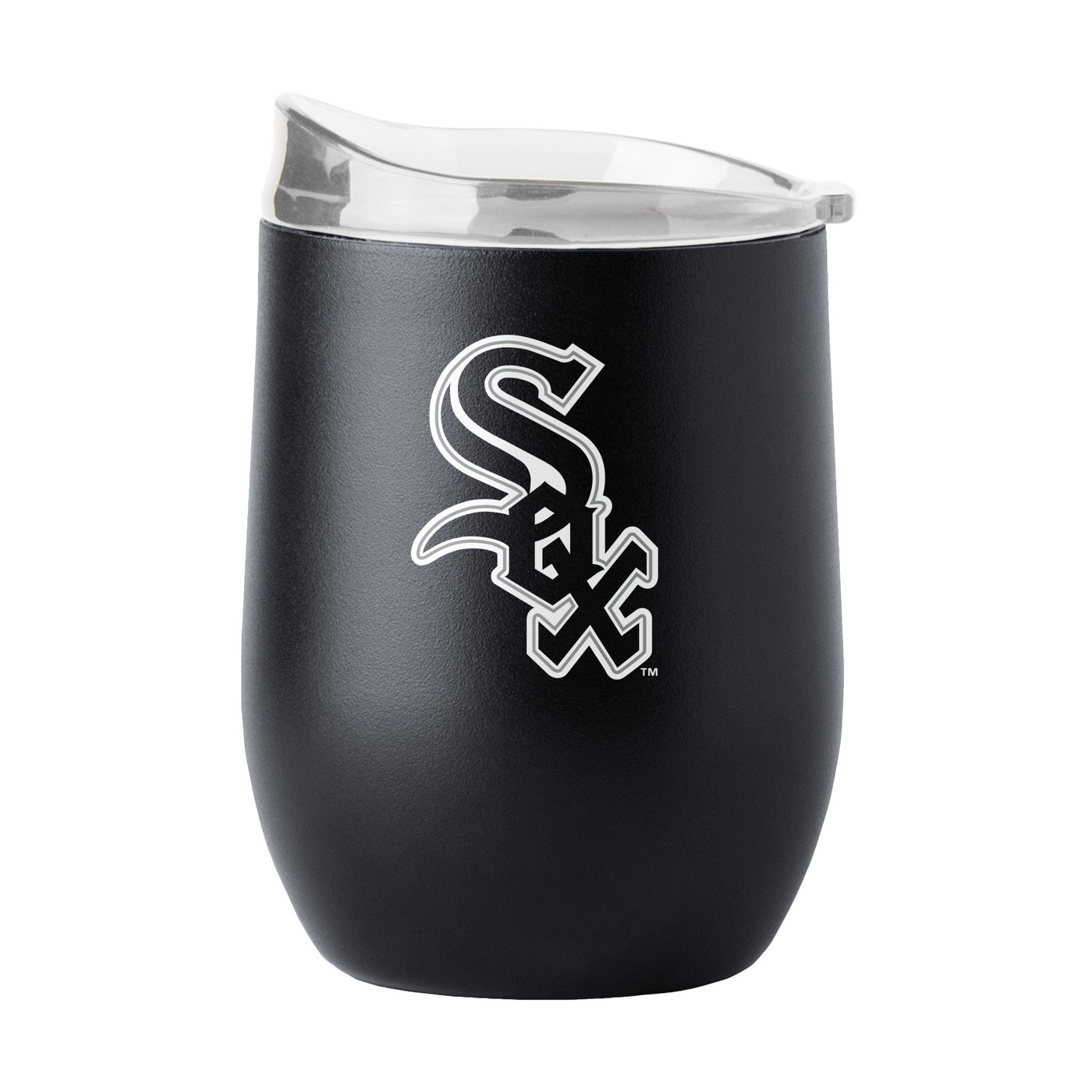 Chicago White Sox 16oz Flipside Powder Coat Curved Beverage - Logo Brands