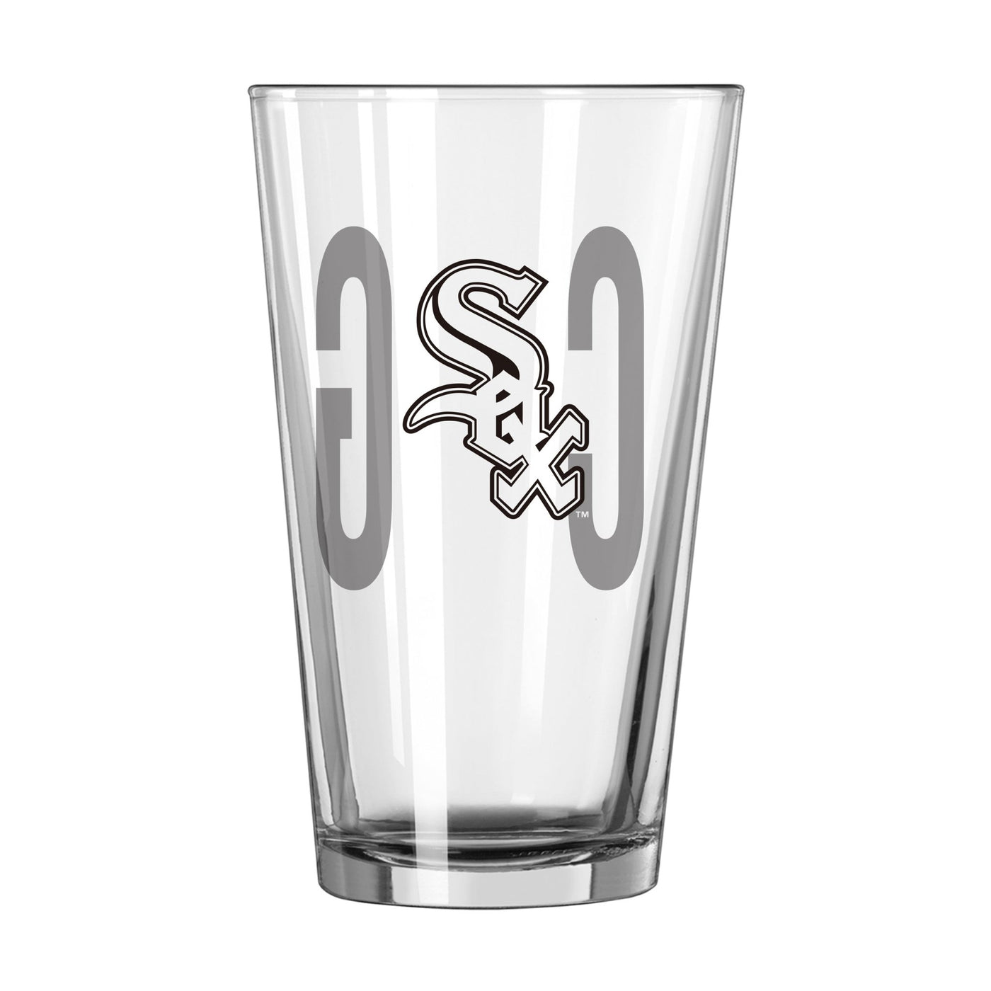 Chicago White Sox 16oz Overtime Pint Glass - Logo Brands